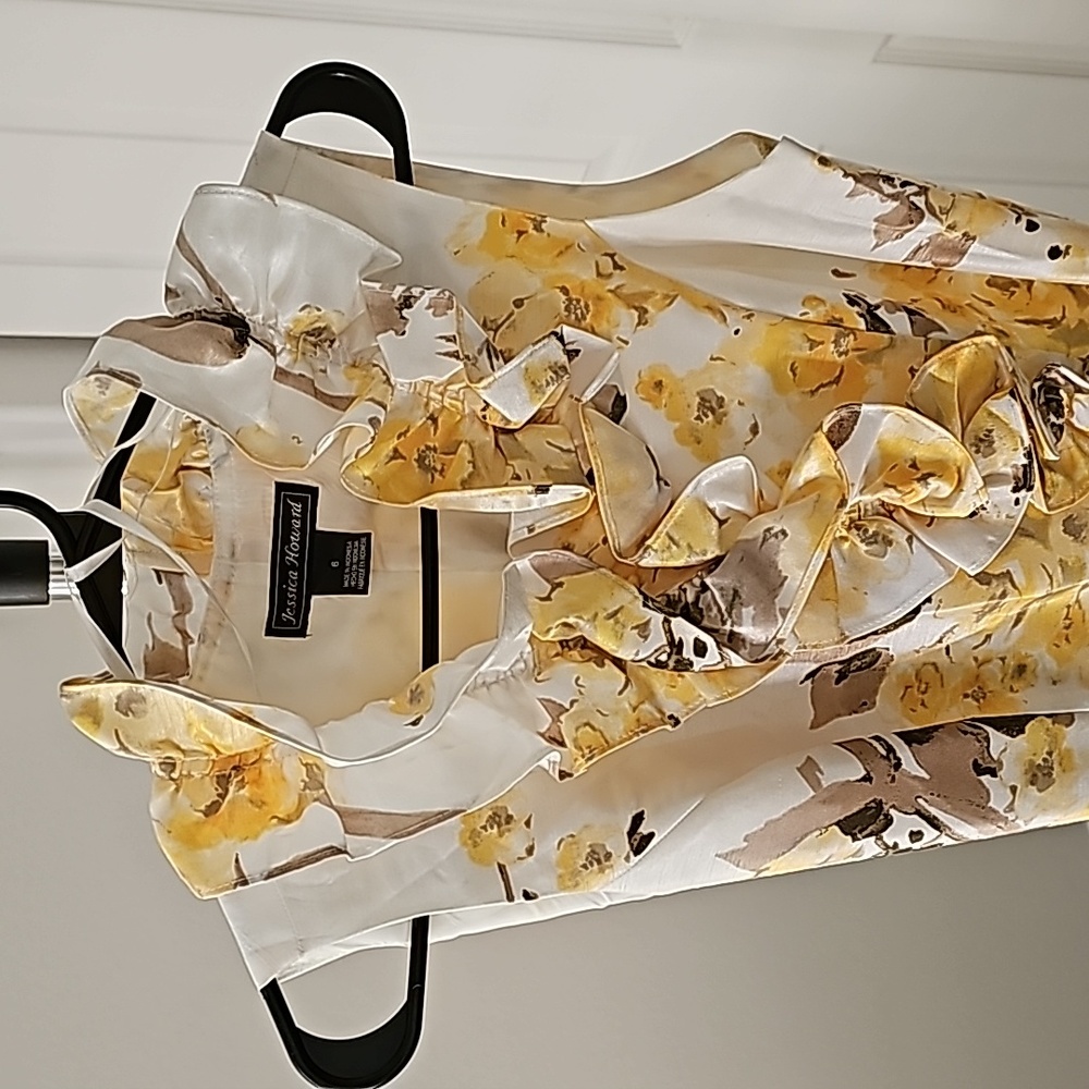 Jessica Howard Yellow Dress
